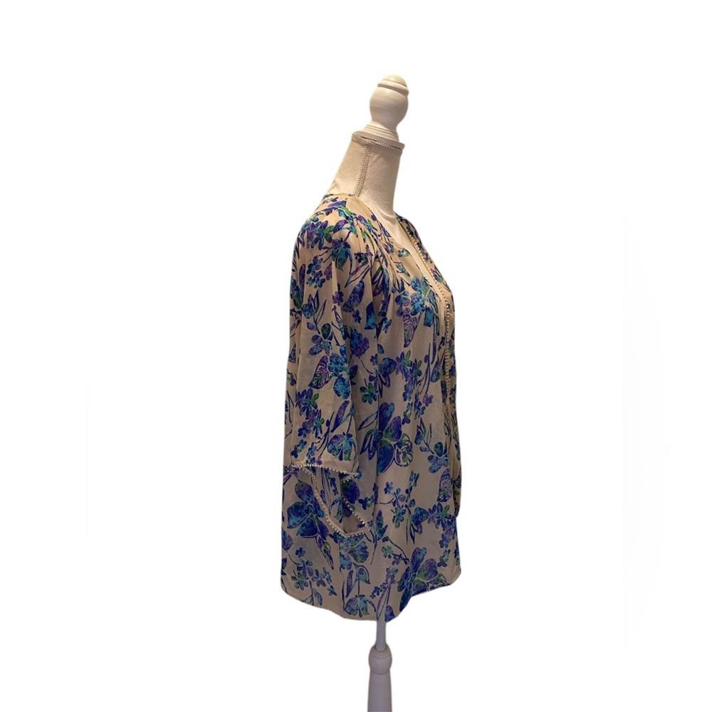 Multi-Color Kimono - Picture 2 of 4